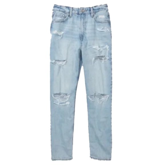American Eagle Outfitters Denim - American Eagle Outfitters Light Blue High Rise Jeans
